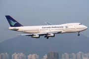 Garuda Indonesia Boeing 747-2U3B (PK-GSC) at  Hong Kong - Kai Tak International (closed), Hong Kong