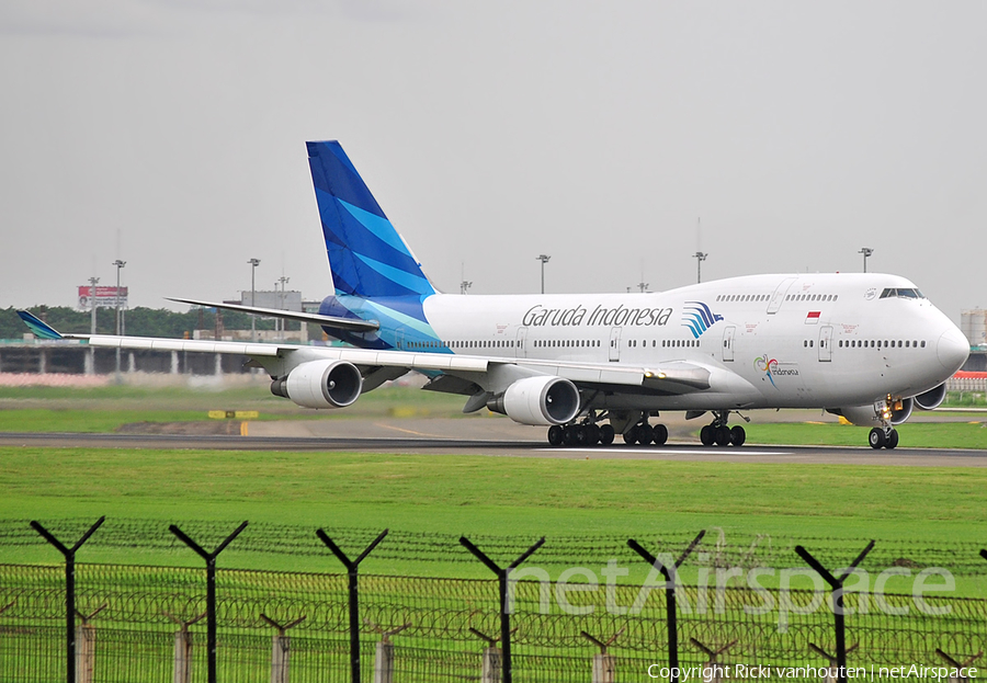 Garuda Indonesia Boeing 747-4U3 (PK-GSG) | Photo 366026