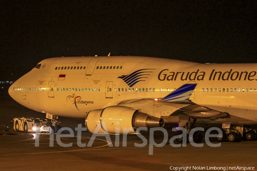 Garuda Indonesia Boeing 747-4U3 (PK-GSG) | Photo 371216