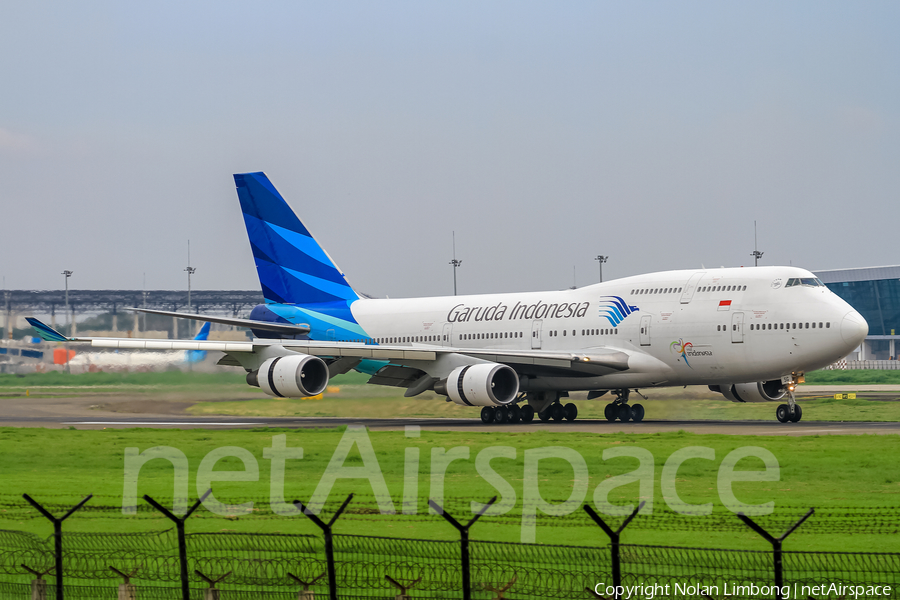 Garuda Indonesia Boeing 747-4U3 (PK-GSG) | Photo 371438
