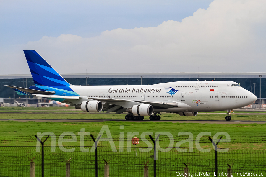 Garuda Indonesia Boeing 747-4U3 (PK-GSG) | Photo 371439