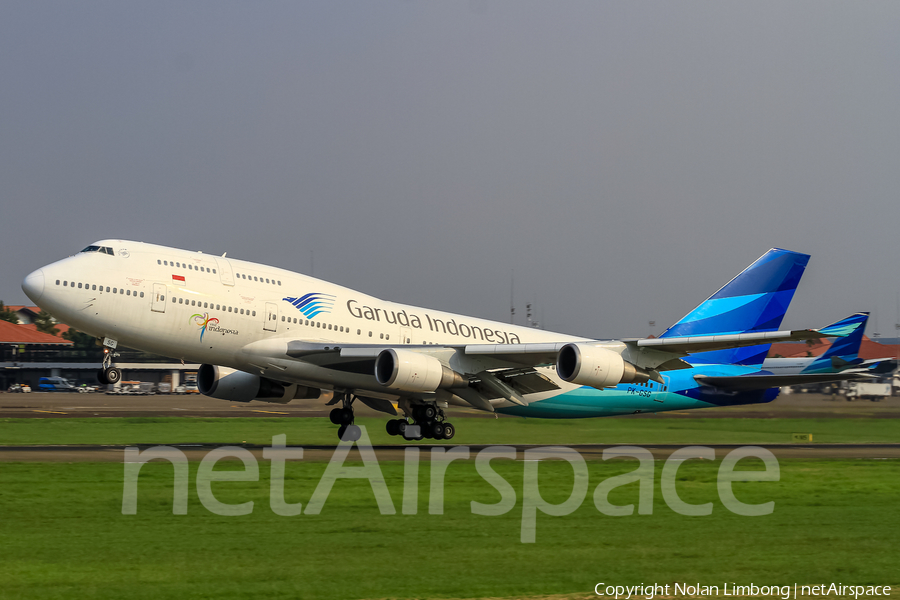 Garuda Indonesia Boeing 747-4U3 (PK-GSG) | Photo 374549