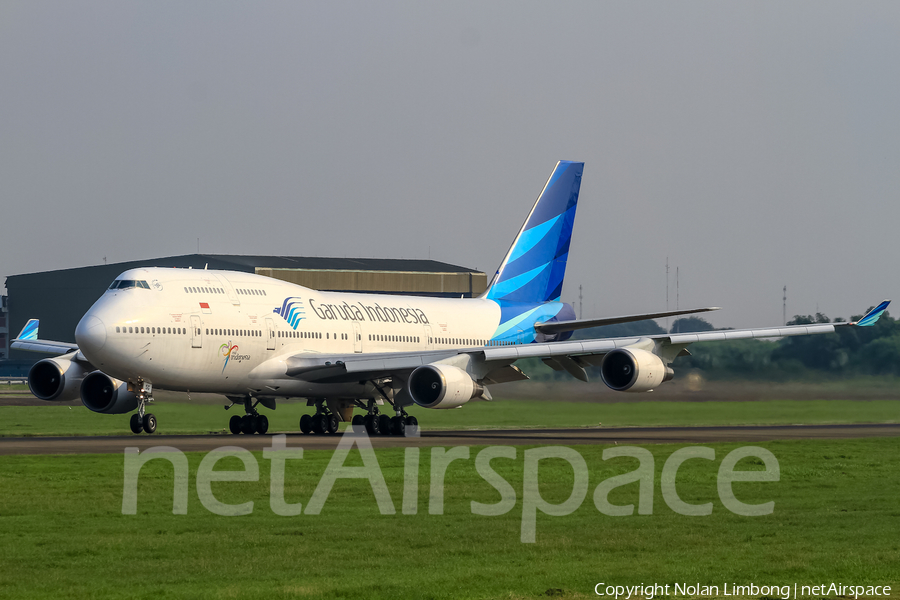 Garuda Indonesia Boeing 747-4U3 (PK-GSG) | Photo 374551