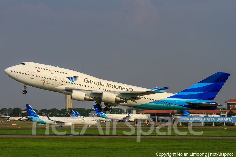 Garuda Indonesia Boeing 747-4U3 (PK-GSG) | Photo 374567