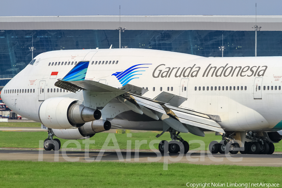 Garuda Indonesia Boeing 747-4U3 (PK-GSG) | Photo 375865