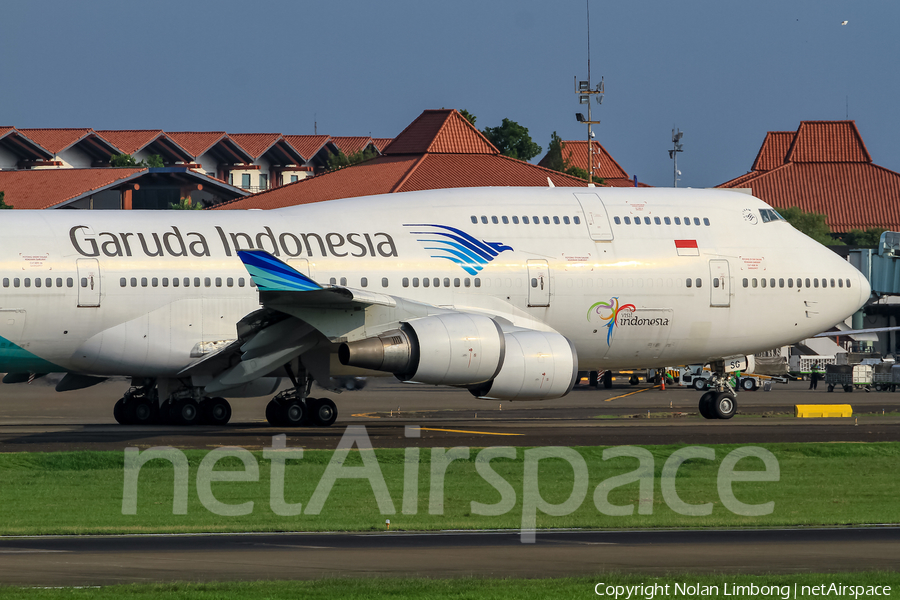 Garuda Indonesia Boeing 747-4U3 (PK-GSG) | Photo 377125