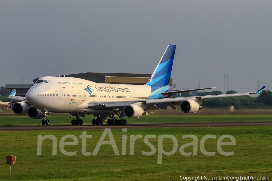 Garuda Indonesia Boeing 747-4U3 (PK-GSG) | Photo 377126