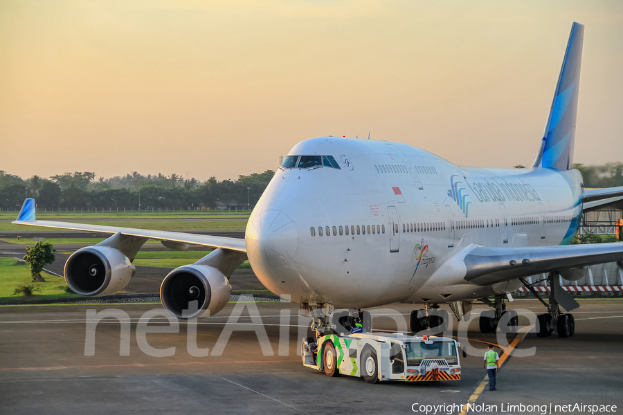 Garuda Indonesia Boeing 747-4U3 (PK-GSG) | Photo 377164