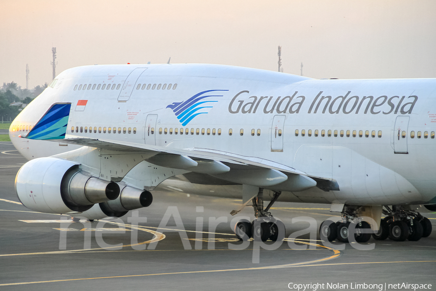 Garuda Indonesia Boeing 747-4U3 (PK-GSG) | Photo 377167