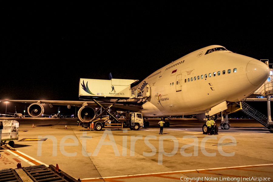 Garuda Indonesia Boeing 747-4U3 (PK-GSG) | Photo 384105