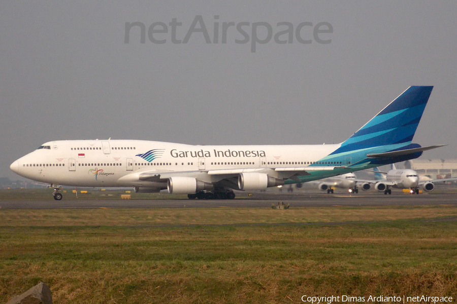 Garuda Indonesia Boeing 747-4U3 (PK-GSG) | Photo 78729