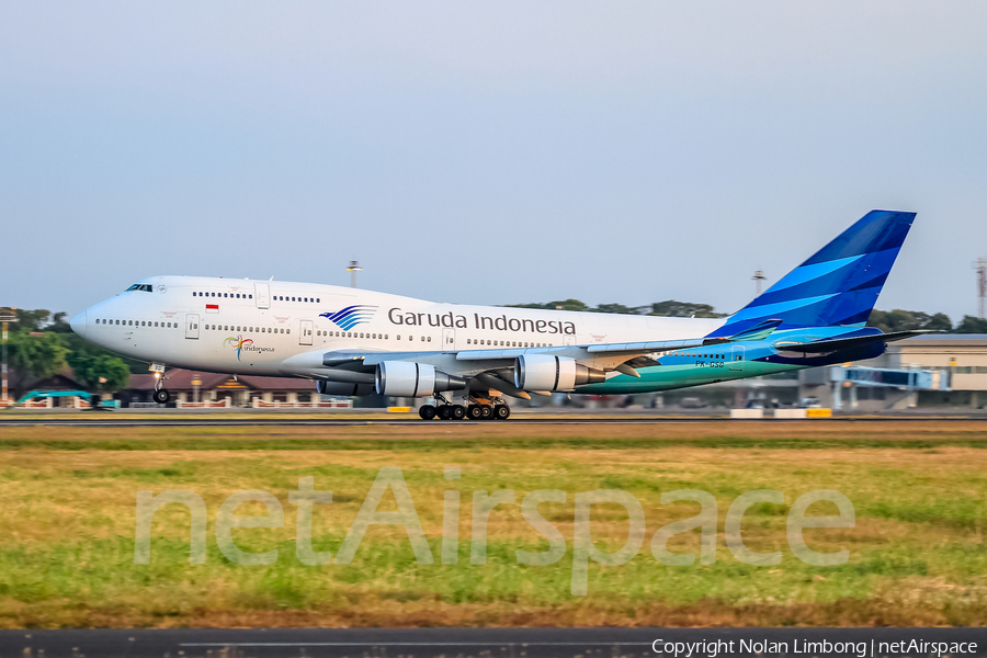 Garuda Indonesia Boeing 747-4U3 (PK-GSG) | Photo 369042