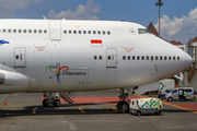 Garuda Indonesia Boeing 747-4U3 (PK-GSG) at  Surabaya - Juanda International, Indonesia