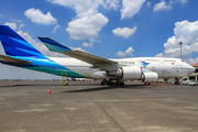 Garuda Indonesia Boeing 747-4U3 (PK-GSG) at  Surabaya - Juanda International, Indonesia