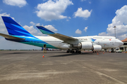 Garuda Indonesia Boeing 747-4U3 (PK-GSG) at  Surabaya - Juanda International, Indonesia
