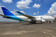 Garuda Indonesia Boeing 747-4U3 (PK-GSG) at  Surabaya - Juanda International, Indonesia