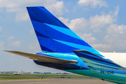 Garuda Indonesia Boeing 747-4U3 (PK-GSG) at  Surabaya - Juanda International, Indonesia