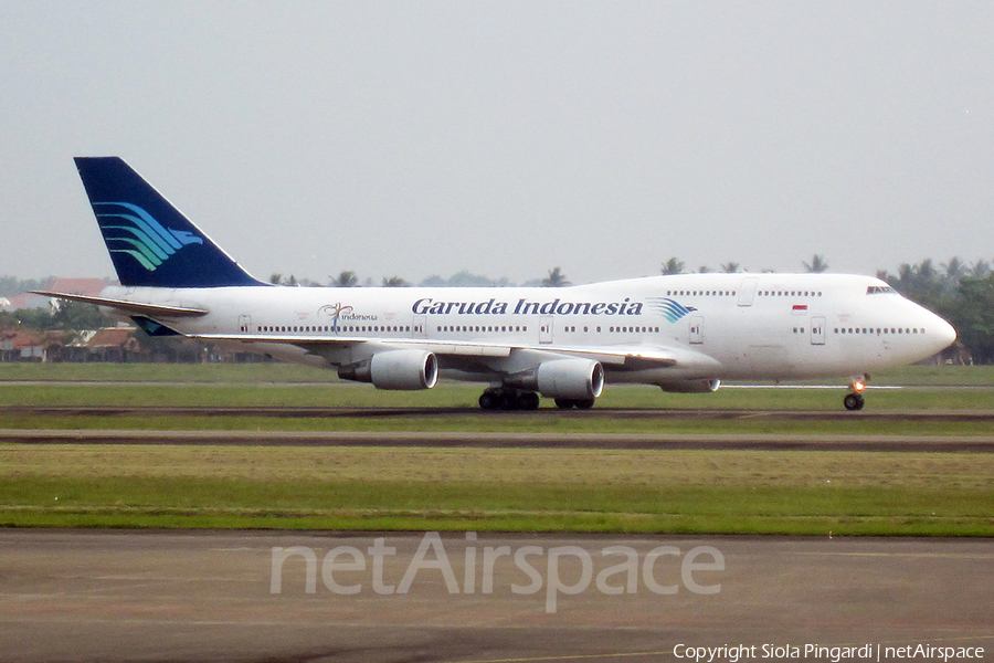 Garuda Indonesia Boeing 747-4U3 (PK-GSH) | Photo 360187