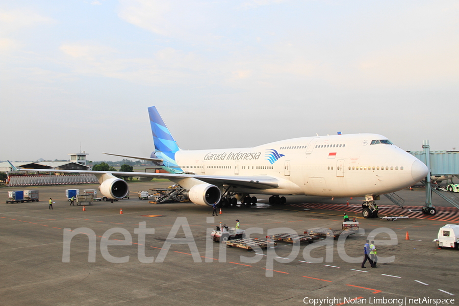 Garuda Indonesia Boeing 747-4U3 (PK-GSH) | Photo 365920