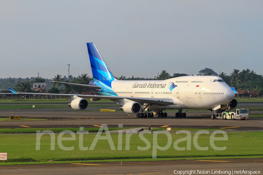 Garuda Indonesia Boeing 747-4U3 (PK-GSH) | Photo 372706