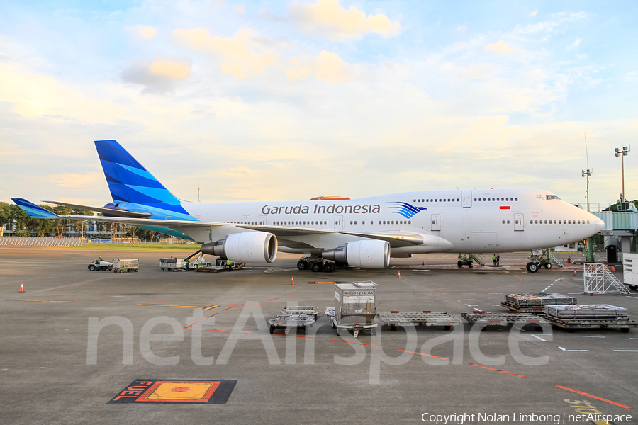 Garuda Indonesia Boeing 747-4U3 (PK-GSH) | Photo 372707