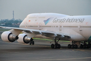 Garuda Indonesia Boeing 747-4U3 (PK-GSH) at  Jakarta - Soekarno-Hatta International, Indonesia