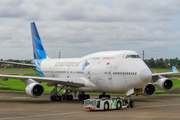 Garuda Indonesia Boeing 747-4U3 (PK-GSH) at  Jakarta - Soekarno-Hatta International, Indonesia