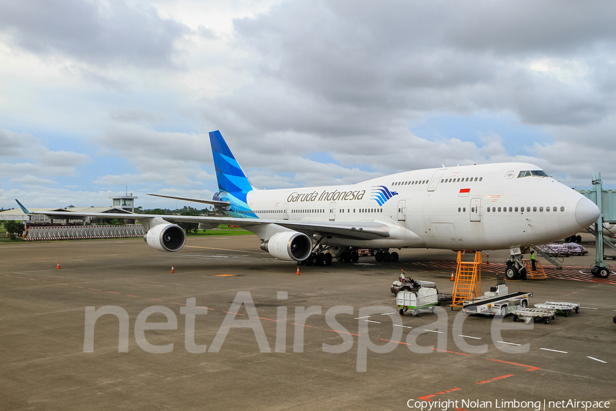 Garuda Indonesia Boeing 747-4U3 (PK-GSH) | Photo 373138
