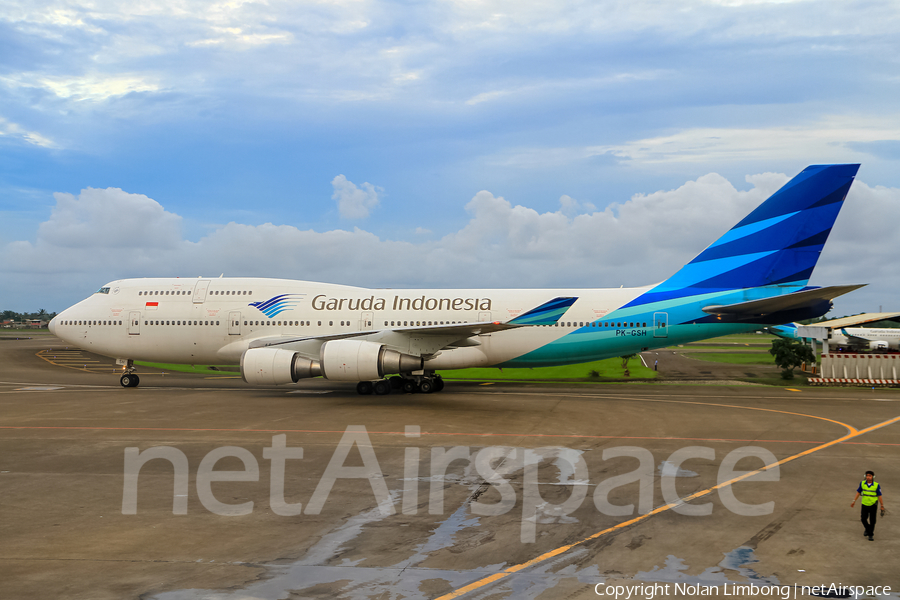 Garuda Indonesia Boeing 747-4U3 (PK-GSH) | Photo 373145