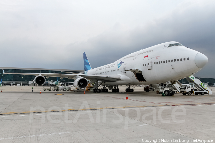 Garuda Indonesia Boeing 747-4U3 (PK-GSH) | Photo 384758