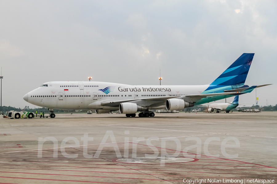 Garuda Indonesia Boeing 747-4U3 (PK-GSH) | Photo 385996