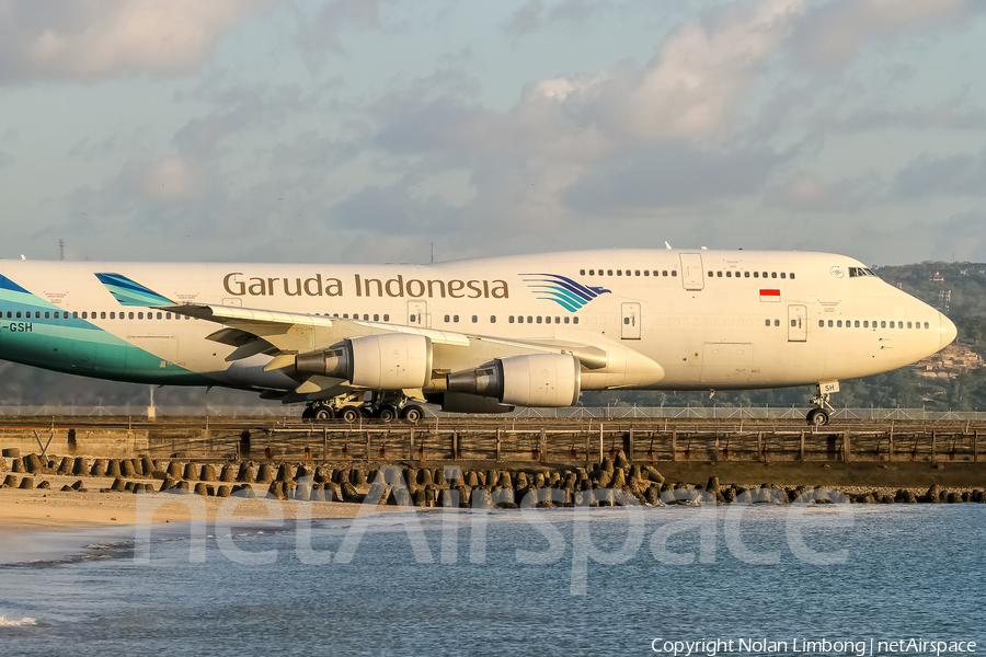 Garuda Indonesia Boeing 747-4U3 (PK-GSH) | Photo 402299