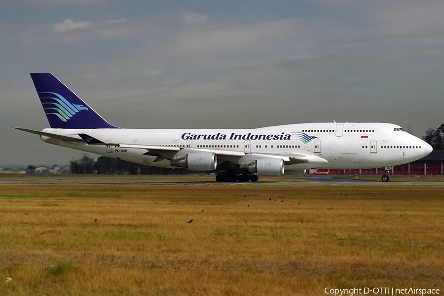 Garuda Indonesia Boeing 747-4U3 (PK-GSH) | Photo 279222