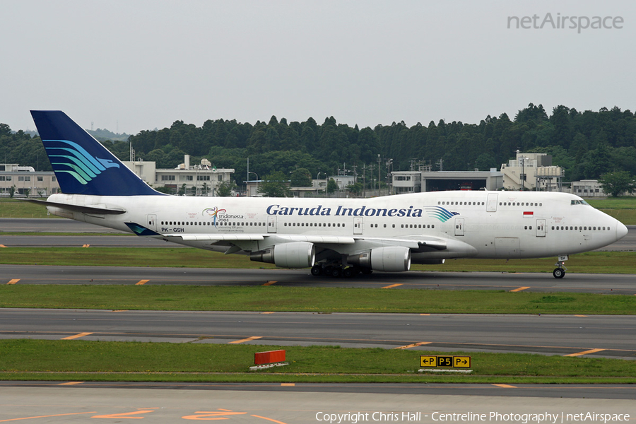 Garuda Indonesia Boeing 747-4U3 (PK-GSH) | Photo 102039