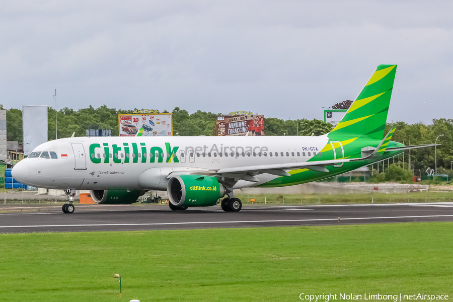 Citilink Garuda Indonesia Airbus A320-251N (PK-GTA) | Photo 486845