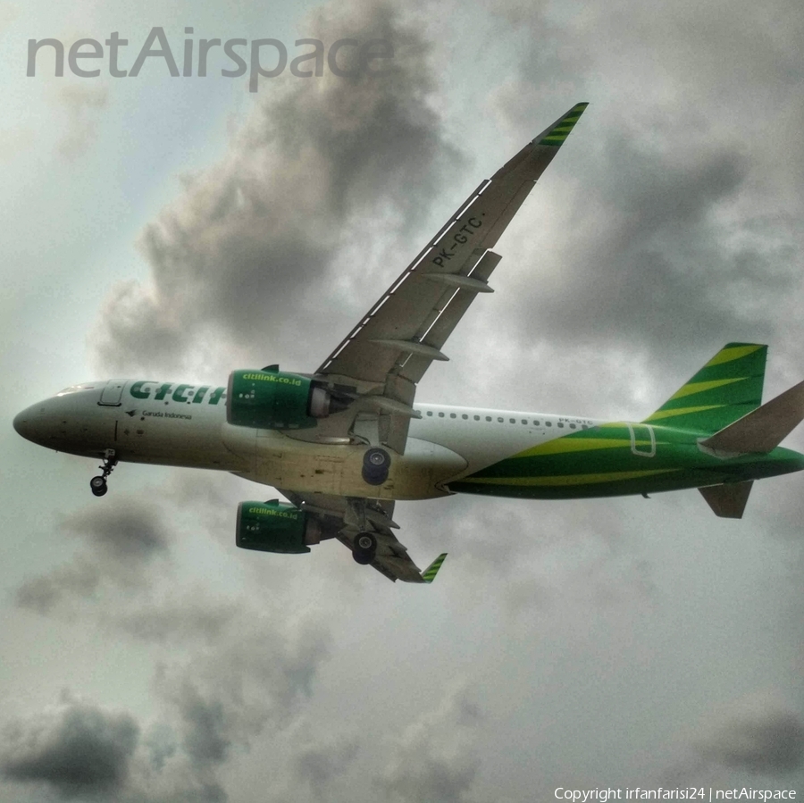 Citilink Garuda Indonesia Airbus A320-251N (PK-GTC) | Photo 639063