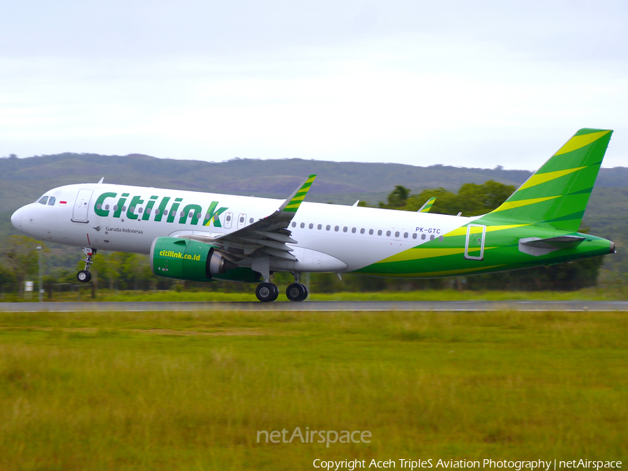 Citilink Garuda Indonesia Airbus A320-251N (PK-GTC) | Photo 461371