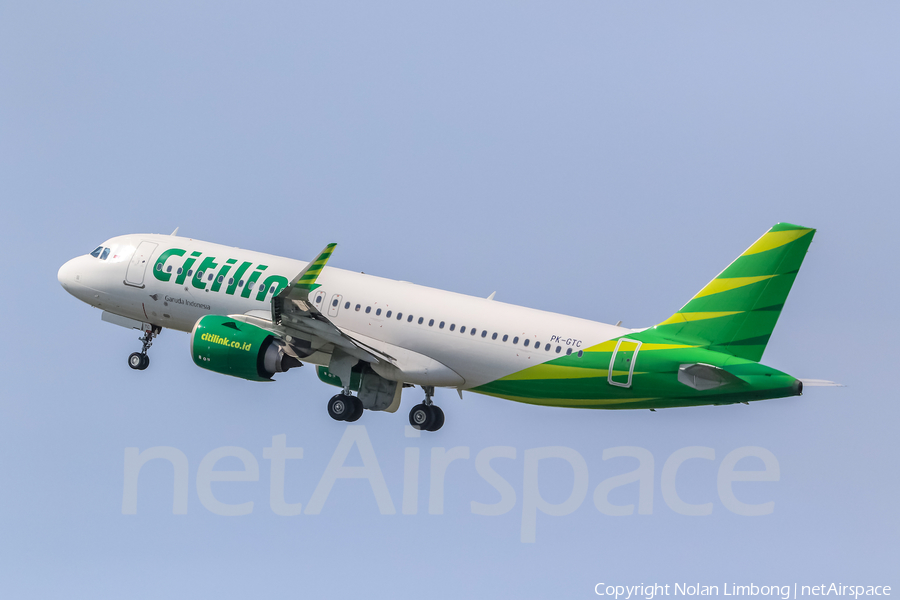 Citilink Garuda Indonesia Airbus A320-251N (PK-GTC) | Photo 468390