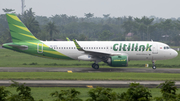 Citilink Garuda Indonesia Airbus A320-251N (PK-GTC) at  Medan - Kualanamu International, Indonesia