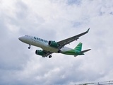 Citilink Garuda Indonesia Airbus A320-251N (PK-GTE) at  Balikpapan Sepinggan - International, Indonesia