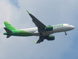 Citilink Garuda Indonesia Airbus A320-251N (PK-GTE) at  Palembang - Sultan Mahmud Badaruddin II International, Indonesia