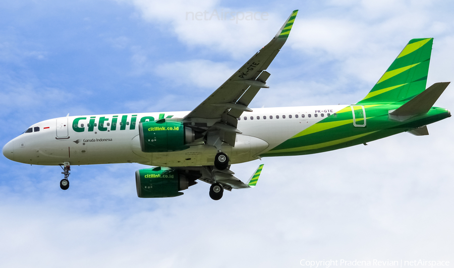 Citilink Garuda Indonesia Airbus A320-251N (PK-GTE) | Photo 459724