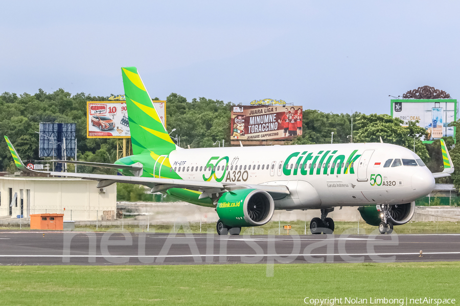 Citilink Garuda Indonesia Airbus A320-251N (PK-GTF) | Photo 468393