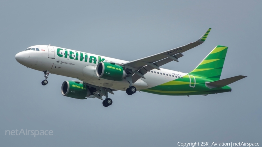 Citilink Garuda Indonesia Airbus A320-251N (PK-GTG) | Photo 469159