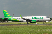 Citilink Garuda Indonesia Airbus A320-251N (PK-GTG) at  Adisumarmo International, Indonesia