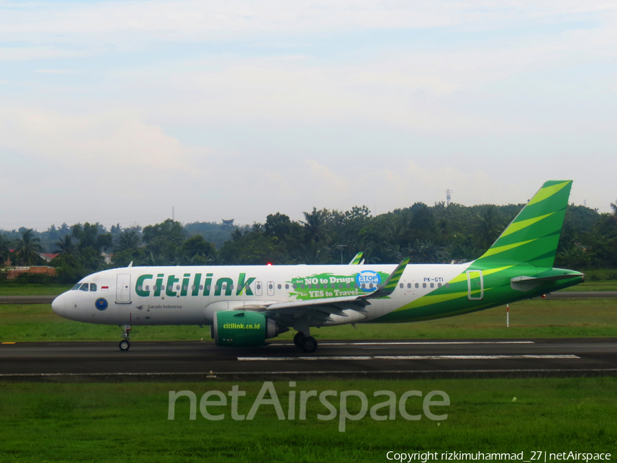 Citilink Garuda Indonesia Airbus A320-251N (PK-GTI) | Photo 623350