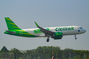 Citilink Garuda Indonesia Airbus A320-251N (PK-GTI) at  Adisumarmo International, Indonesia