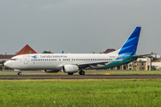 Garuda Indonesia Boeing 737-81M (PK-GUC) at  Adisumarmo International, Indonesia