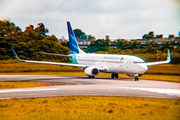 Garuda Indonesia Boeing 737-8SH (PK-GUD) at  Palembang - Sultan Mahmud Badaruddin II International, Indonesia