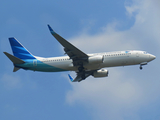 Garuda Indonesia Boeing 737-8SA (PK-GUI) at  Palembang - Sultan Mahmud Badaruddin II International, Indonesia